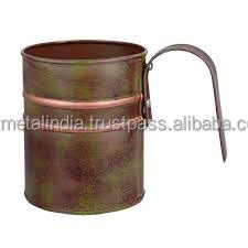 Maceta de METAL galvanizada para decoración de jardín, maceta de METAL, precio al por mayor, nuevo estilo - Product Image 5