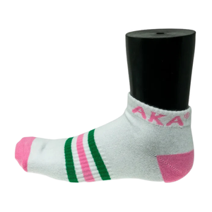Calcetines Deportivos Transpirables de Corte Bajo para Mujer, Color Rosa, Verde y Blanco, con Soporte de Arco y Amortiguación, para Comodidad Diaria - Product Image 3