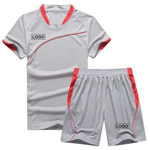 Conjunto de Uniforme de Fútbol - Manga Corta 100% Algodón Personalizable de Secado Rápido - Product Image 1