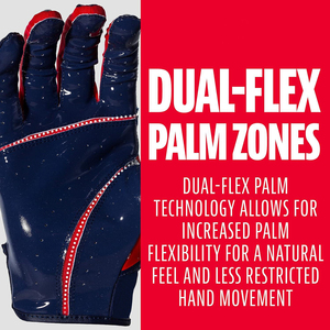 Guantes de Béisbol Premium para Lanzador, Mano Derecha, Dedos Completos, Transpirables, Palma de Silicona de Alto Agarre, Ajuste Atlético Cómodo para Exteriores - Product Image 2