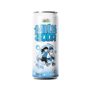 Boissons lactées gazeuses en conserve de marque privée 320 ml, saveurs fruitées, tendance coréenne, boissons-snacks, OEM, échantillon gratuit - Product Image 2