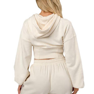 Conjunto Deportivo Personalizado para Mujer, Mezcla de Algodón, Ropa Deportiva Urbana de Fábrica - Product Image 2