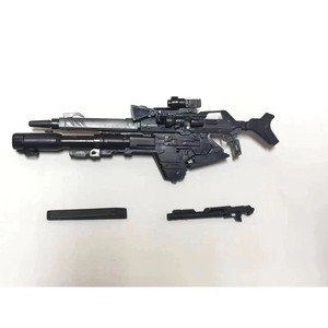 1/144 Scale Long Range Sniper Rifle & Rocket Launcher Upgrade Weapon Set Compatible Mecha <b>Model</b> <b>Kit</b> DIY Accessories Grey - Product Image 2