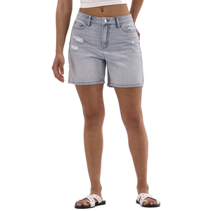 Shorts en jean respirant en coton de qualité supérieure pour femme, taille adulte, avec fermeture boutonnée, style streetwear, pour filles - Product Image 2
