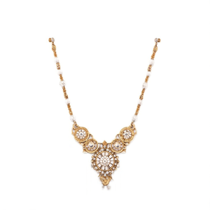 Krishna Radha Fine Choker Necklace Set - Product Image 2