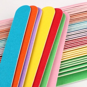 Mini Lima de Uñas de Esponja Colorida de 18 cm, Grano 180, Reutilizable, de Doble Cara, Nuevo Diseño, Herramienta para el Cuidado de las Uñas - Product Image 4