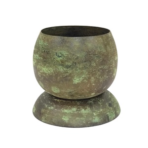 Custom Candle <b>Jar</b> <b>Empty</b> Luxury Candle Metal Iron Green Rustic <b>Jar</b> Scented Candle Custom Metal logo - Product Image 1