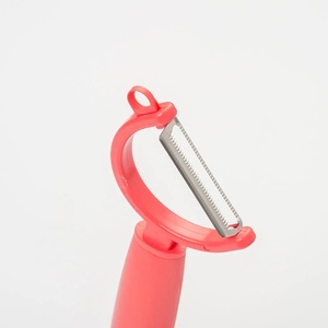 Éplucheur de fruits et légumes JAYA MATA JM122, lame dentelée pivotante, double tranchant, outil de cuisine léger, 190 mm, usage quotidien - Product Image 3