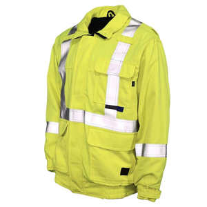 Veste bomber de travail, vêtements de sécurité, veste de travail haute visibilité pour l'hiver, veste de travail réfléchissante imperméable pour hommes, vestes haute visibilité pour hommes - Product Image 4