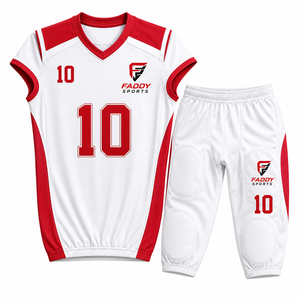 Ensemble d'uniformes de football américain sublimés sur mesure, maillot de football professionnel respirant et pantalon rembourré pour les jeunes et les adultes - Product Image 1