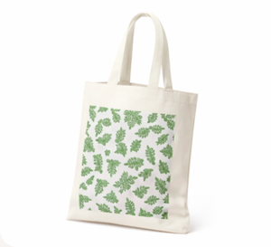 Sac fourre-tout pliable en coton et lin, personnalisé, imprimé, doux, durable, écologique, avec longue poignée, pour voyage et plage - Product Image 2