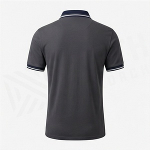 เสื้อโปโลกอล์ฟผู้ชายไซส์ใหญ่ พิมพ์โลโก้ตามสั่ง ซับเหงื่อได้ดี สีสันปรับแต่งได้ คุณภาพพรีเมียม เสื้อผ้าลำลอง - Product Image 2