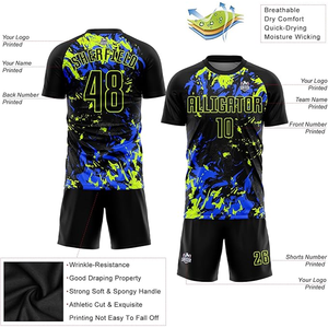 Conjunto de Fútbol de Alto Rendimiento para Hombre |   Uniforme de Fútbol Sublimado Personalizado Serie Elite |   Diseño Ilimitado y Sublimación de Colores Vibrantes - Product Image 2