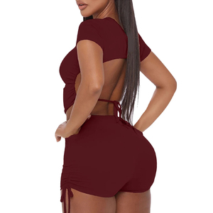 Vêtements de sport pour femmes en gros : Tenues de fitness, yoga, gym et Pilates, ensembles de yoga sans couture taille haute pour femmes - Product Image 5