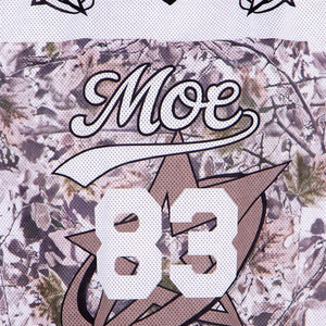 Camiseta Deportiva Oversize Personalizada de Fútbol Americano, Unisex, con Estampado, Manga Corta, Diseño con Número, 100% Poliéster, Cuello en V - Product Image 3