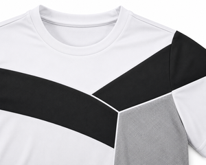เสื้อยืดคอกลมแขนสั้นผ้าฝ้ายแท้ 100% แห้งเร็ว พรีเมียม คัสตอม สำหรับผู้ชายและผู้หญิง รับผลิตแบบ OEM ODM แบรนด์ส่วนตัว ขายส่งจากโรงงาน - Product Image 2