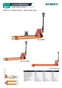 Transpaletas Manuales TAYO de Alta Calidad con Horquillas Extralargas, Capacidad de Carga de 3000 kg, Longitud de Horquilla de 1800 mm, Fabricadas en Malasia - Product Image 4