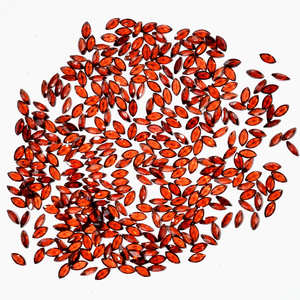Pierre de grenat rouge AAA+ de 4 mm à 6 mm, taille marquise facettée, grenat naturel du Mozambique, pierre semi-précieuse, pierre brute pour la fabrication de bijoux - Product Image 4
