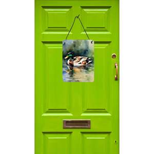 Nouveau 12x16 Multicolore Colvert Mur Porte Suspendus Impressions En Aluminium Métal Signe pour Cuisine Bar Salle De Bains Décor À La Maison Porte D'entrée Plaque - Product Image 2