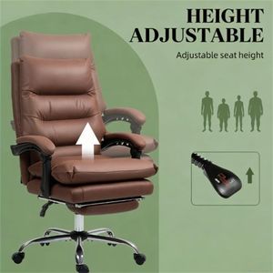 Chaise de bureau massante confortable, chaise de salon et de travail pour les conférences et les pauses-café - Product Image 4