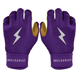 Gants de frappe à manchette courte série originale, design léger violet, pour utilisation en intérieur et en extérieur, fournisseur de gants de sport BRUCE BOLT - Product Image 1