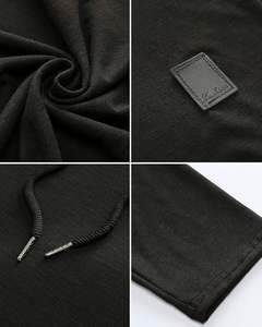 streetwear Clothes Cut Edge Pullover Hoodies Custom Logo French Terry <b>Men</b> embroidered hoodies <b>Men</b> Distressed <b>yellow</b> <b>hoodie</b> - Product Image 6