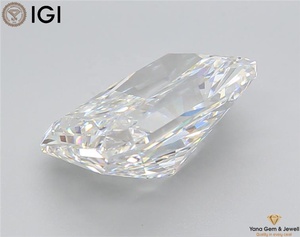 Diamant de laboratoire CVD taille radiant de 5,00 carats, clarté VS1, couleur E, certifié IGI, pour la fabrication de bagues en or - Product Image 6