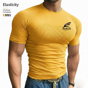 เสื้อคอมเพรสชั่นแขนยาวสั่งทำพิเศษสำหรับผู้ชาย ออกแบบโลโก้และลายพิมพ์ของคุณเอง บริการ OEM - Product Image 3