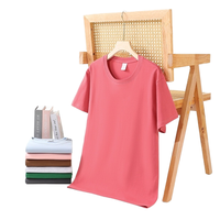 T-shirt vierge personnalisé pour sérigraphie, 100% Coton de haute qualité, Unisexe, Vente en gros, Coupe oversize, Streetwear, T-shirt épais pour Homme