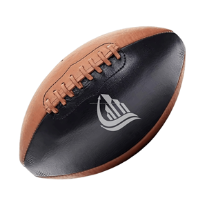 OEM Promocional de cuero de fútbol americano de entrenamiento de fútbol de material de cuero de tamaño personalizado profesional de fútbol americano - Product Image 5