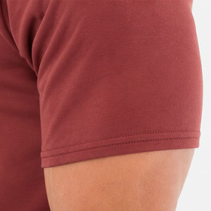 Men's Short Sleeve Training Hoodie Polyester Cotton Athletic Gym Workout Tee Athletic Fitness Sports Apparel Gymwear Activewear - Product Image 4