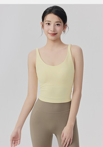 Ladies Gym Sports <b>Bra</b> Padded High <b>Stretch</b> Fitness Top Breathable Training Running Yoga Workout Wear - Product Image 3