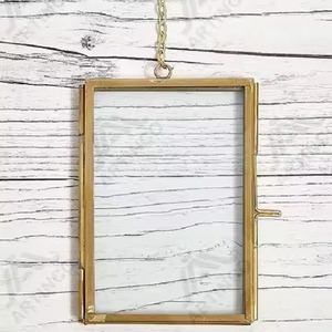 Durable Metal Glass Photo <b>Frame</b> Wall Mounted <b>Picture</b> Display Interior Decoration - Product Image 3