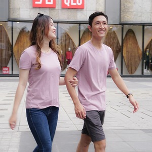 เสื้อยืดผู้ชายผ้าฝ้าย100% สไตล์ลำลองป้องกันแบคทีเรียสวมใส่สบายและทนทานน้ำหนักเบาดีไซน์จากเวียดนาม - Product Image 4