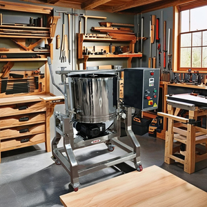 Sahith40KG Mezclador de Chocolate con Motor Potente para Herramienta Trituradora de Madera, Chocolate a Granel con Componente de Caja de Engranajes Central y Función de Inclinación - Product Image 1