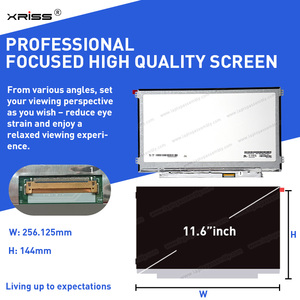 จอ LCD แล็ปท็อปแท้ ขนาด 11.6 นิ้ว รุ่นบาง 40 พิน TFT LP116WH8-SPC2/SPC1 NV116WHM-N42 พร้อมระบบสัมผัส มาตรฐาน CE HORS สำหรับเปลี่ยน - Product Image 3