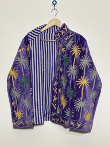 Handcraft <b>Velvet</b> Embroidery Suzani Eco-Friendly Breathable Unisex Festival Open Stitch Winter Regular Long Sleeve High <b>Jacket</b> - Product Image 6