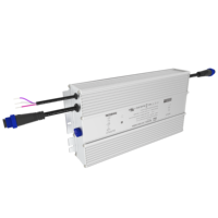 Alimentation LED à 94% de rendement, alimentation auxiliaire 12V, gradation 3 en 1, résistance PWM 0-10V, driver LED certifié CE