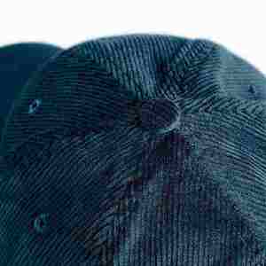 Casquette de baseball en velours côtelé 5 panneaux pour hommes, style sportif urbain, avec logo brodé en 3D, type trucker, vente en gros - Product Image 3