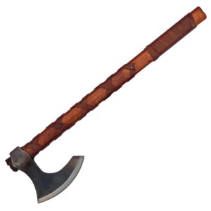 24 inch High Quality Trending Style <b>Outdoor</b> Camping <b>Rail</b> Rod Steel Single Head Axe - Product Image 6
