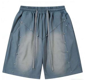 Trendy Personalized Logo Shorts for Men Fashion Street Casual Design Lightweight Soft Summer Daily Outfits - Product Image 4