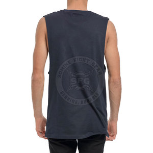 New Arrival Spandex Polyester Gym Wear <b>Men</b> Gym <b>Singlet</b> Shirts Quick Dry Customized <b>Singlet</b> Shirts - Product Image 3