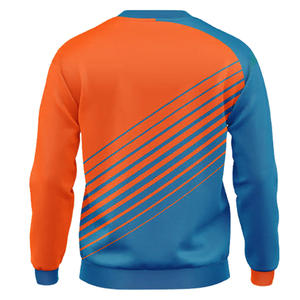 High Quality Custom Men's Cotton Crewneck <b>Sweatshirt</b> OEM Pullover Plain Dyed Plush Blank Jogger Winter <b>Black</b> <b>Sweatshirt</b> - Product Image 2