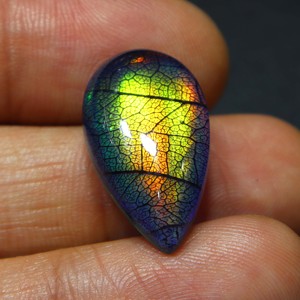 Monarch Butterfly <b>Opal</b> Doublet Handmade <b>Opal</b> Doublet Butterfly Jewelry Green Fire <b>Opal</b> Stone Jewelry Fire <b>Opal</b> Doublet Gemstone - Product Image 4
