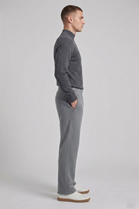 Men's Heavyweight High Waist Baggy <b>Fleece</b> Sweatpants Loose Wide Leg Winter High Street Jogging <b>Pants</b> - Product Image 5