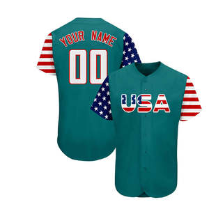 Camiseta de Béisbol para Hombre MANGOES FASHION con Logotipo Personalizado, Nueva Llegada, Transpirable y Cómoda, de Poliéster - Product Image 3