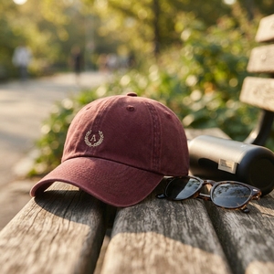 Casquette de baseball personnalisée One Apex avec logo brodé, en coton lavé, ajustable, unisexe, style streetwear - Product Image 3