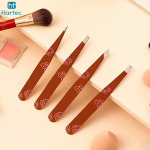 Pince à épiler en acier inoxydable de différentes formes et designs, outil d'épilation de haute précision, pour le modelage des sourcils - Product Image 3