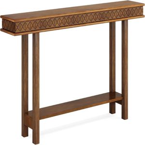 Wooden <b>Console</b> <b>Table</b> for Sofa Entryway or Accent Placement - Product Image 4