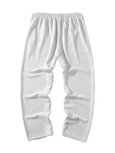 Pantalon de survêtement baggy personnalisé couleur unie pantalon long de sport décontracté pantalon de survêtement en coton de haute qualité unisexe - Product Image 2